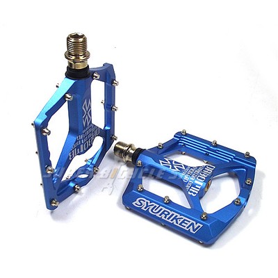 mtb pedals blue